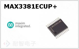 MAX3381ECUP+