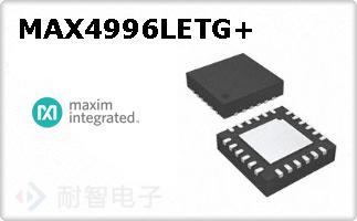 MAX4996LETG+