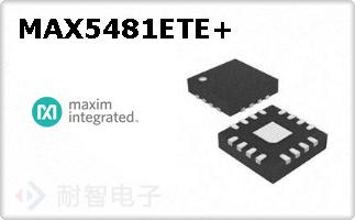 MAX5481ETE+