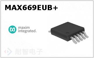 MAX669EUB+