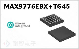 MAX9776EBX+TG45